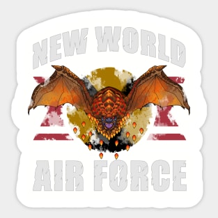 New World Air Force Sticker